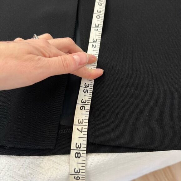 Vintage Huis Clos Collection Women’s US 8 Black Maxi Skirt Button Textured Goth - Picture 4 of 11